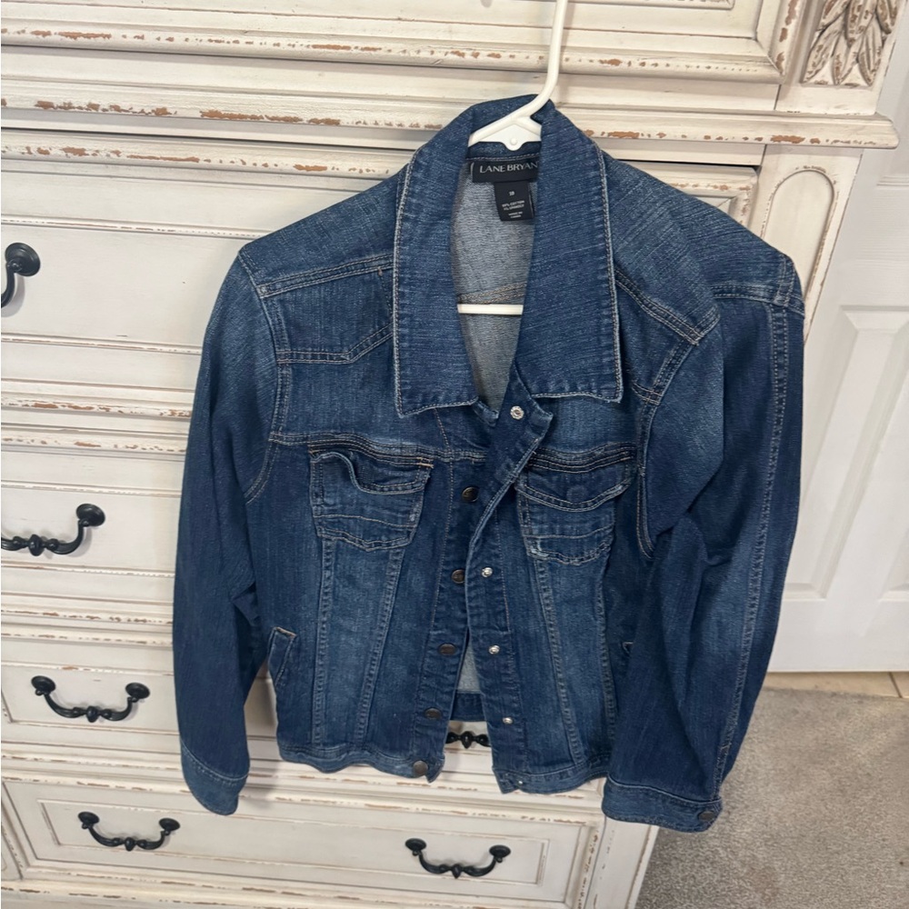 Lane Bryant Women's Blue Denim Jacket